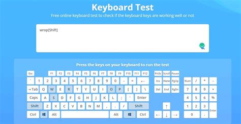 Keyboard Test Online.